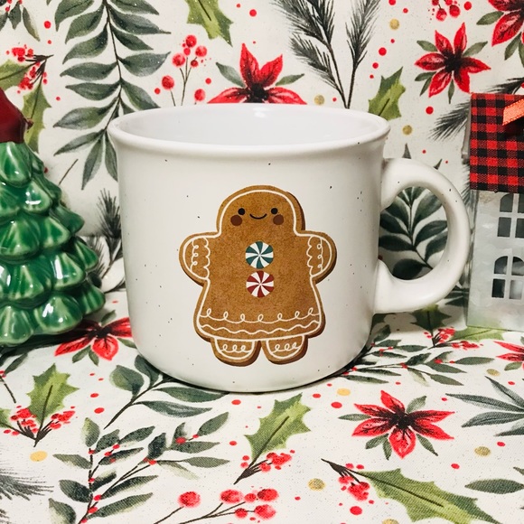 Set of 2 Gingerbread Mugs - Picture 3 of 3
